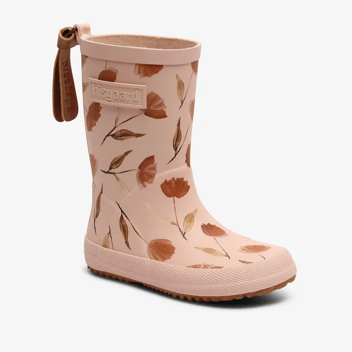 Rubber boots BABY fashion delicate flowers Rose bisgaardshoes