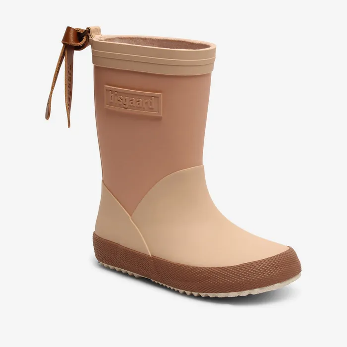 Rubber boots bisgaardshoes KIDS fashion II milkshake Brown