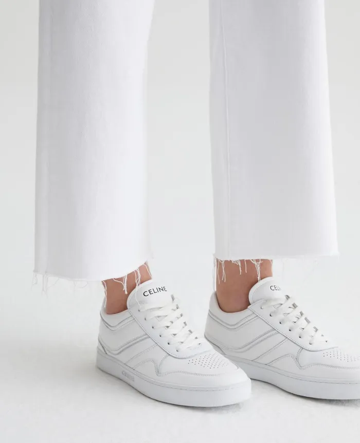 Saige Wide Leg Crop Modern White Women AG Jeans Denim Saige Wide Leg Crop Modern White Women AG Jeans Denim