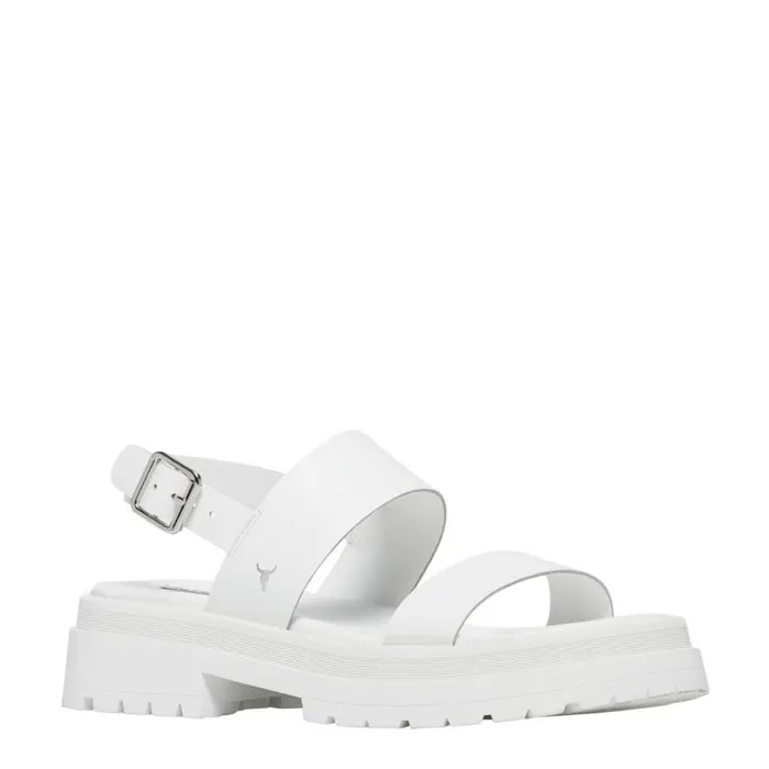 Sandals Women Windsor Smith LOYALTY WHITE LEATHER SANDALS Sandals Women Windsor Smith LOYALTY WHITE LEATHER SANDALS