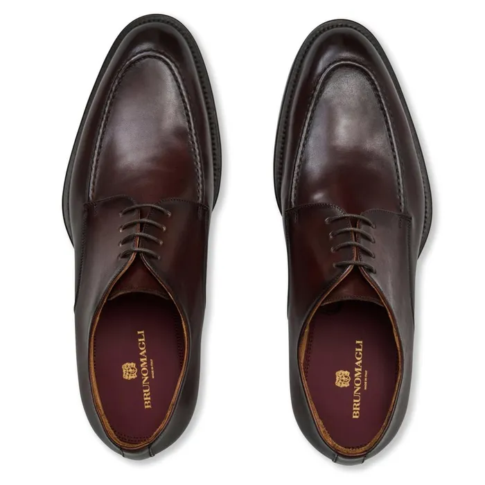 Santino Classic Leather OxfordRust Men Bruno Magli Laceups and Oxfords Santino Classic Leather OxfordRust Men Bruno Magli Laceups and Oxfords