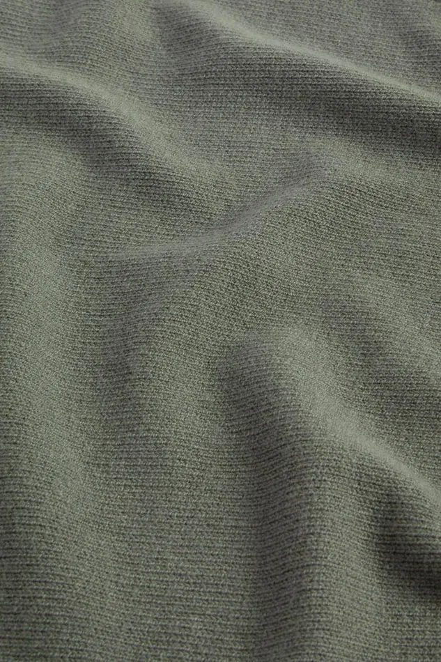 Scarves and Kaftans Woman Seed Heritage Lightweight Rib Poncho Smokey Olive