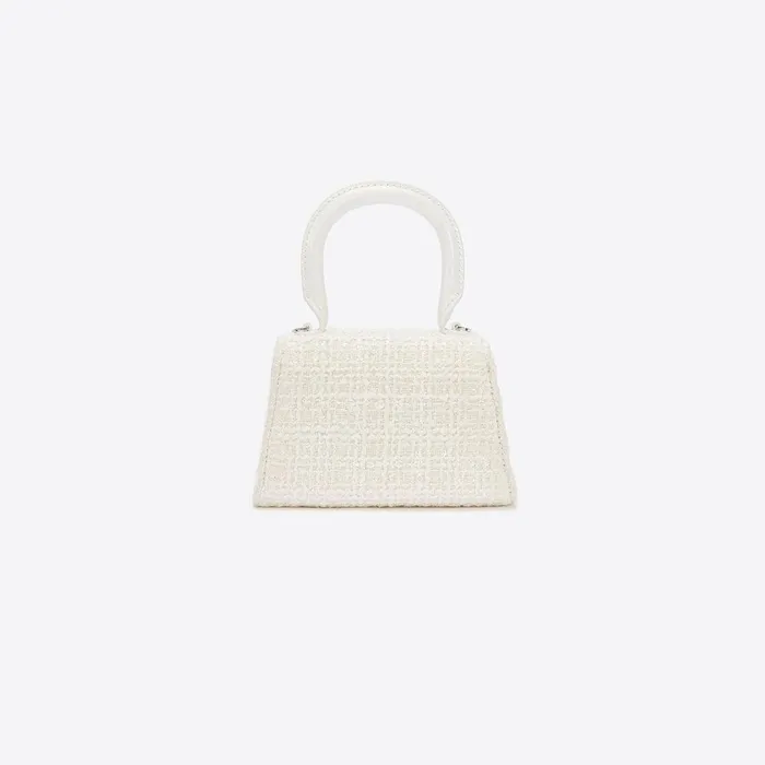 Self Portrait Micro Cream Boucle Micro Bow Bag 8211 WomenKids