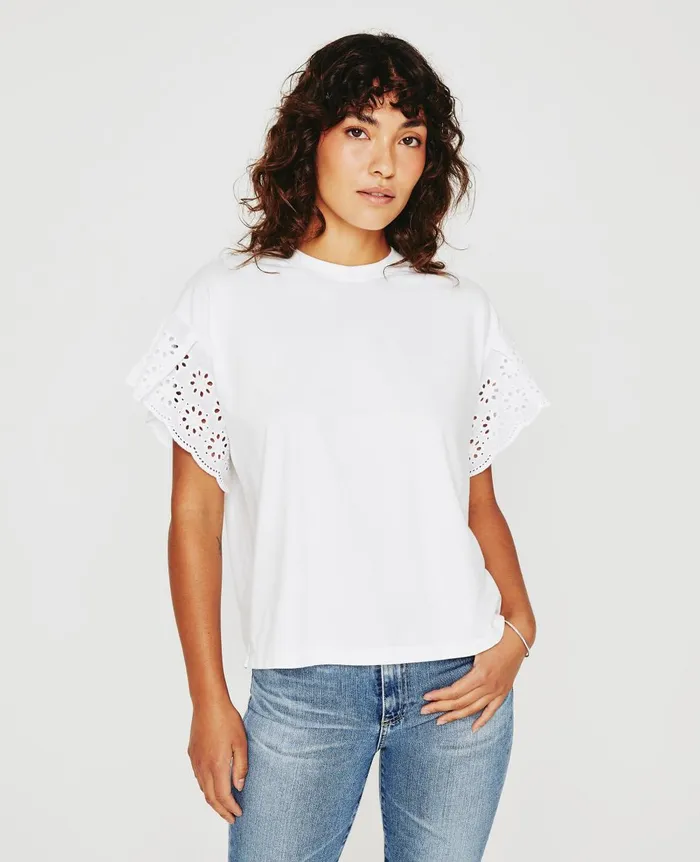 Sena Top Exwhite Women AG Jeans Tops and Shirts