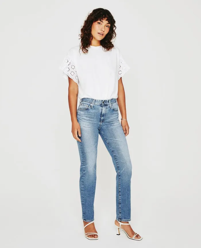 Sena Top Exwhite Women AG Jeans Tops and Shirts Sena Top Exwhite Women AG Jeans Tops and Shirts