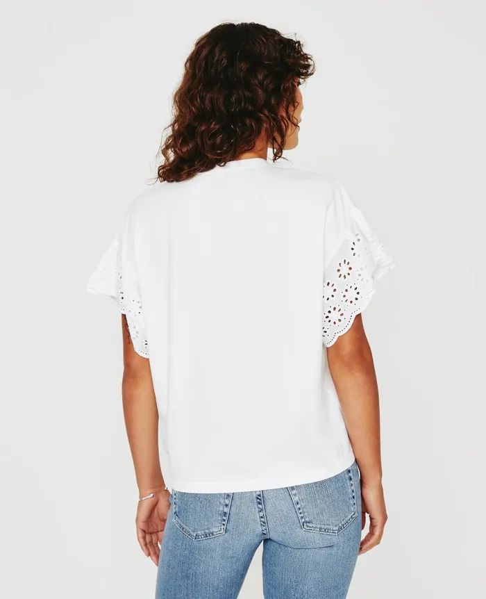 Sena Top Exwhite Women AG Jeans Tops and Shirts Sena Top Exwhite Women AG Jeans Tops and Shirts