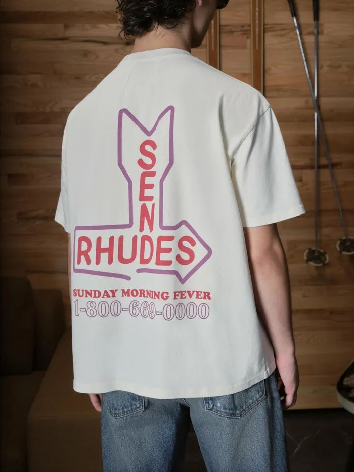 SEND RHUDES TEE Men Rhude Tees