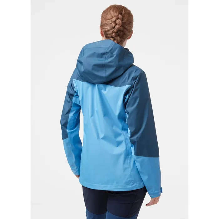 Shell Jackets Women Helly Hansen W VERGLAS 3L SHELL JACKET 619 Skagen Blue
