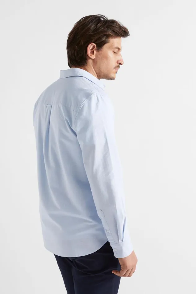 Shirts Man Seed Heritage Oxford Shirt Light Blue