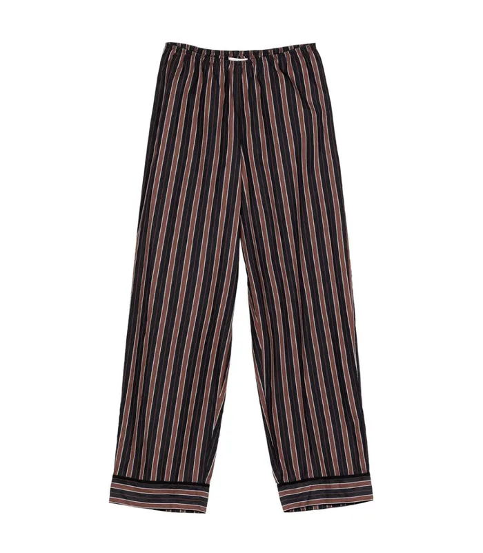 Shop CACIA PANT Hudson Stripe DEN Pants and Shorts