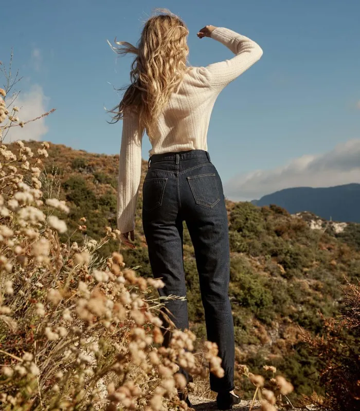 Shop DIANA JEAN Rinse Wash DEN Denim