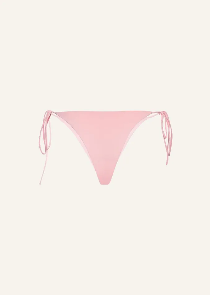 Shop Magda Butrym Beachwear Highwaist String Tie Swim Bottom In Pink Shop Magda Butrym Beachwear Highwaist String Tie Swim Bottom In Pink