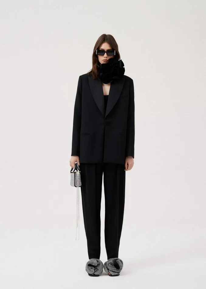 Shop Magda Butrym Tailoring And Suits Shaldon Pants In Black Shop Magda Butrym Tailoring And Suits Shaldon Pants In Black