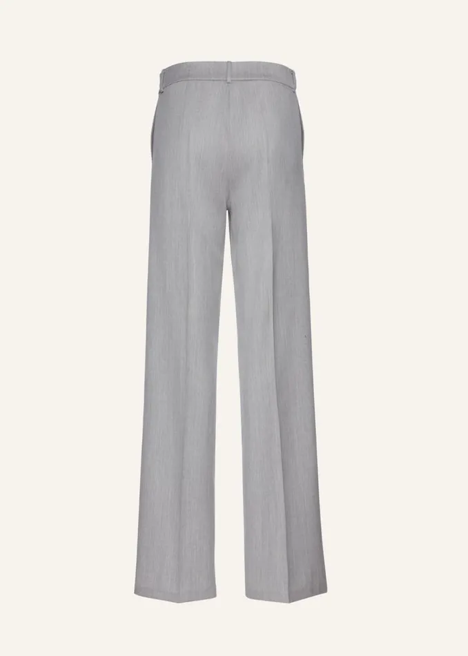Shop Magda Butrym Tailoring And Suits Wide Leg Tailored Pants In Grey Shop Magda Butrym Tailoring And Suits Wide Leg Tailored Pants In Grey