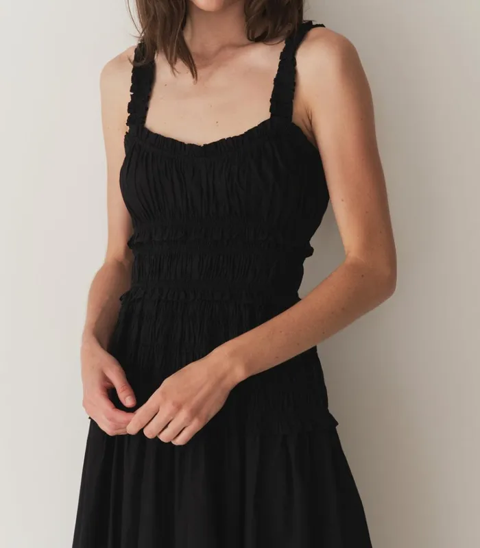 Shop MARIANNE DRESS Black DEN Dresses