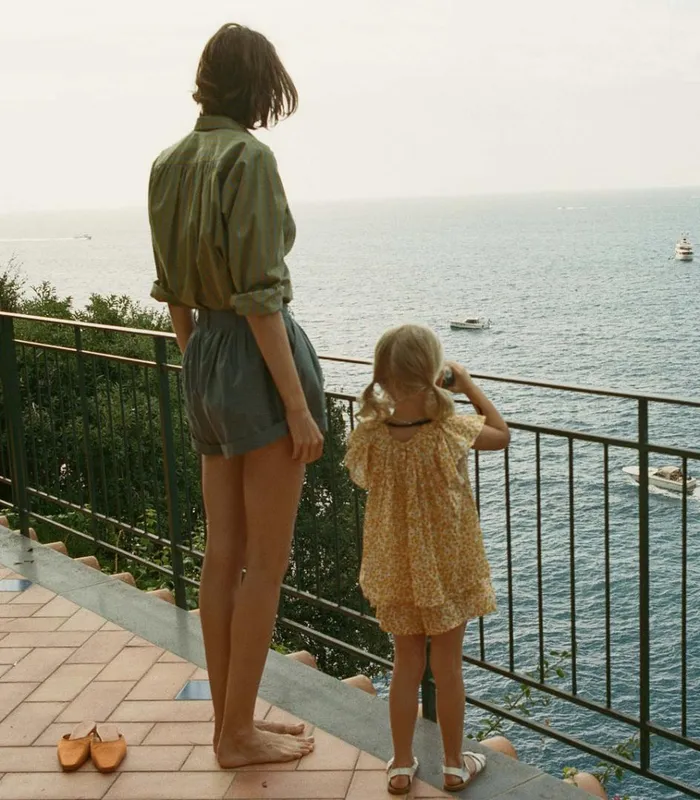 Shop PAIGE SHORT Lagoon DEN Pants and Shorts