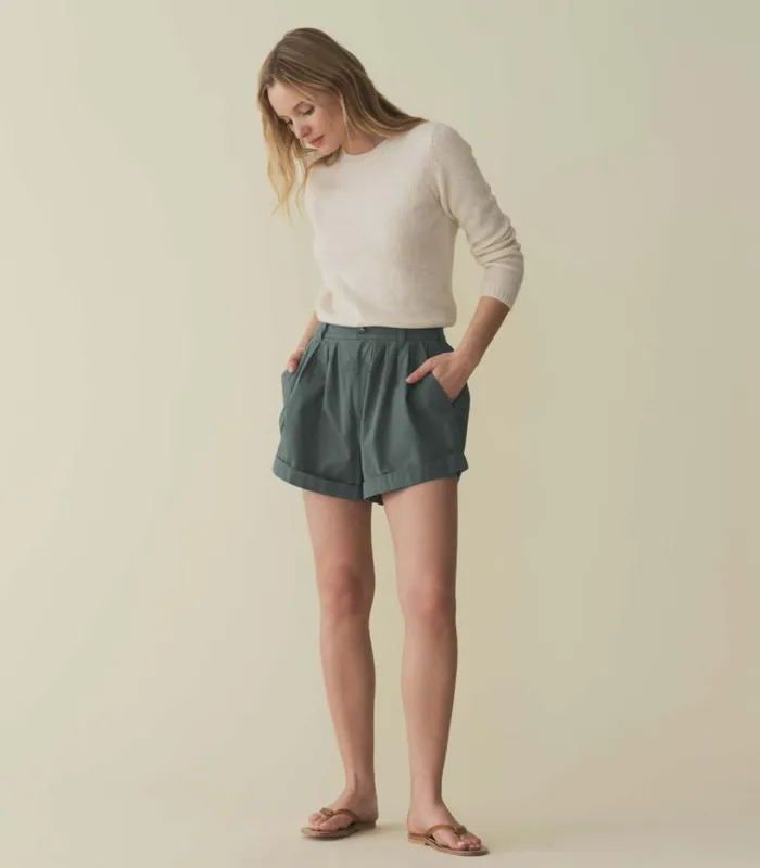 Shop PAIGE SHORT Lagoon DEN Pants and Shorts