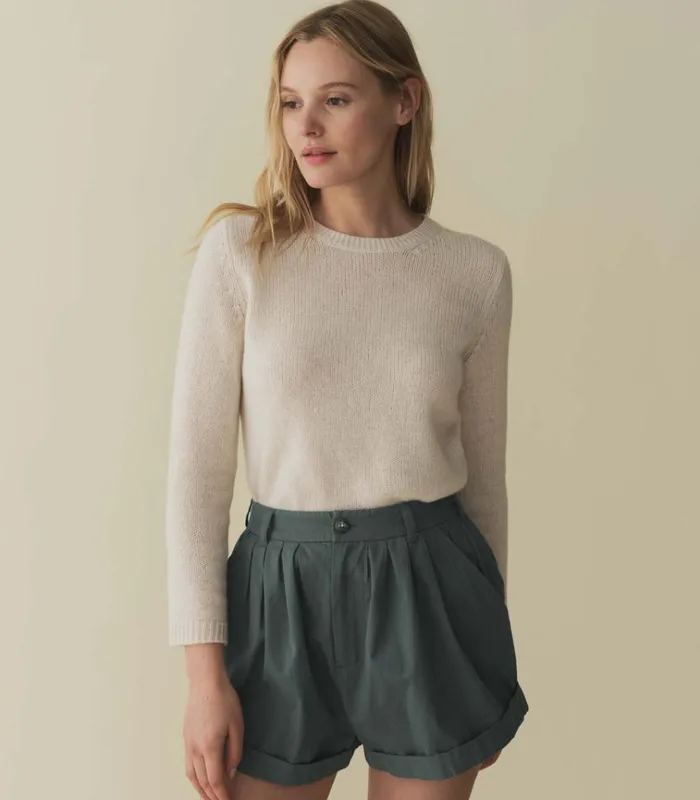 Shop PAIGE SHORT Lagoon DEN Pants and Shorts
