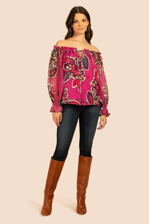 SHOP Trina Turk ALL TOPS INDORE TOP
