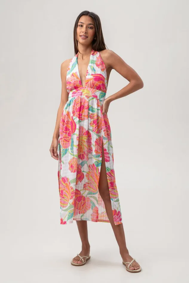 SHOP Trina Turk MATCHING SWIM SETS WOMEN039S POPPY SLEEVELESS HALTER MIDI DRESS SHOP Trina Turk MATCHING SWIM SETS WOMEN039S POPPY SLEEVELESS HALTER MIDI DRESS