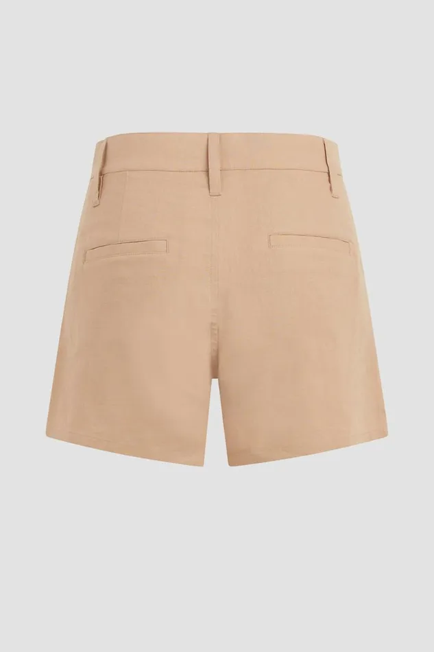 Shorts Women Hudson Jeans Front Yoke Pleated Short Tobacco Brown Shorts Women Hudson Jeans Front Yoke Pleated Short Tobacco Brown
