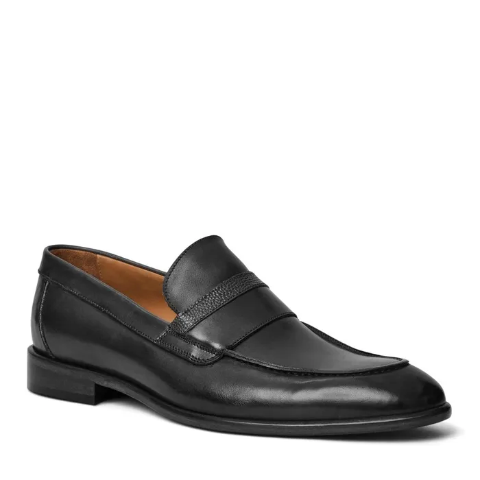 Silvestro Embosssed Bit Loafer Black Leather Men Bruno Magli Loafers and Slipons Silvestro Embosssed Bit Loafer Black Leather Men Bruno Magli Loafers and Slipons