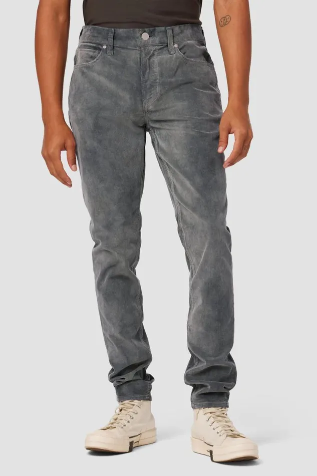 Skinny Men Hudson Jeans Zack Skinny Corduroy Pant Agave
