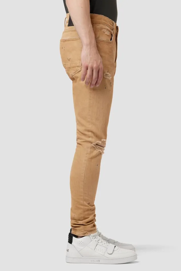 Skinny Men Hudson Jeans Zack Skinny Jean Stained Rust Skinny Men Hudson Jeans Zack Skinny Jean Stained Rust