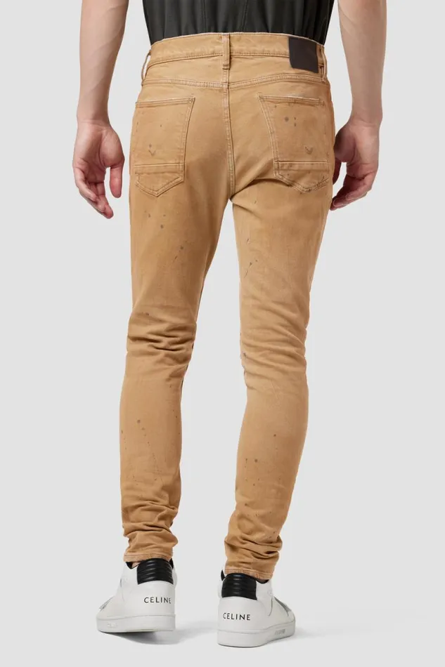 Skinny Men Hudson Jeans Zack Skinny Jean Stained Rust Skinny Men Hudson Jeans Zack Skinny Jean Stained Rust
