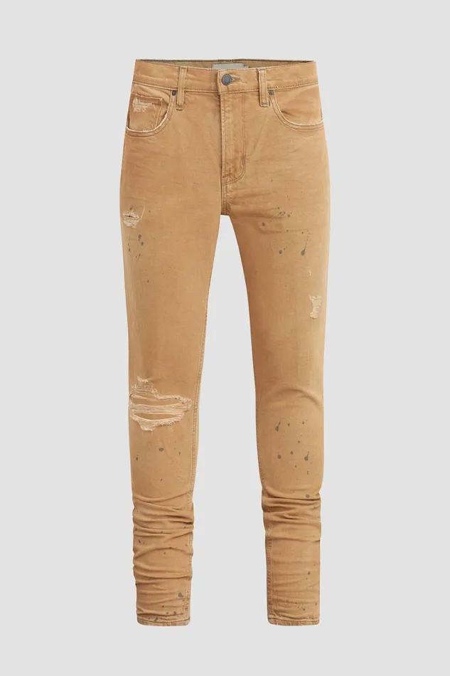 Skinny Men Hudson Jeans Zack Skinny Jean Stained Rust Skinny Men Hudson Jeans Zack Skinny Jean Stained Rust