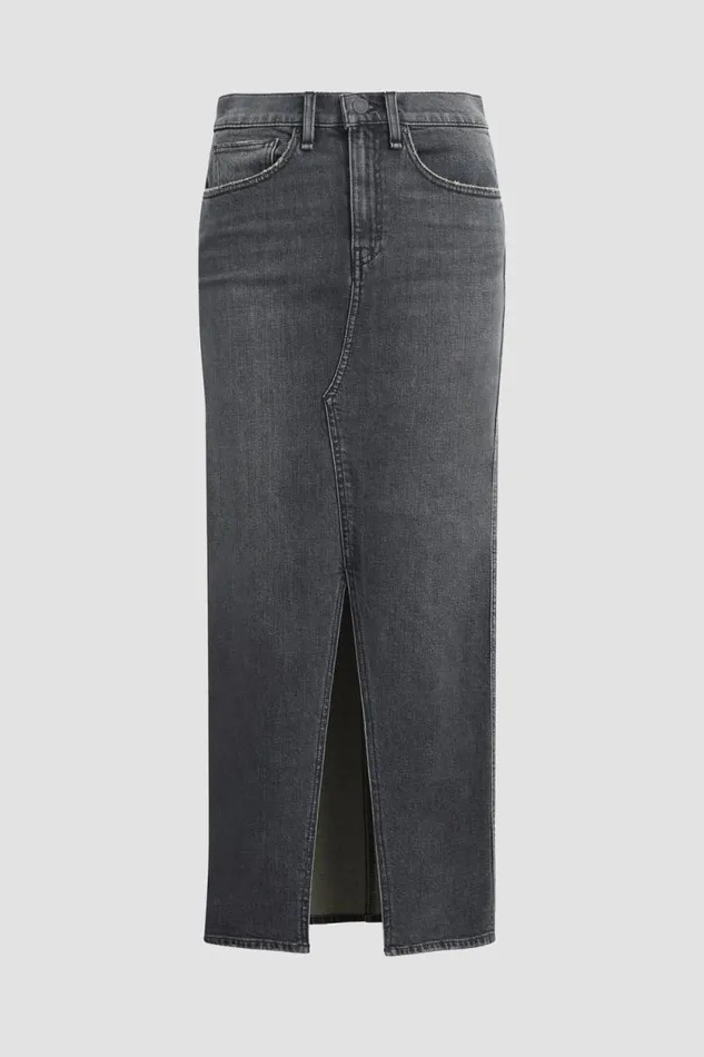 Skirts Women Hudson Jeans Reconstructed Skirt Black Pearl Skirts Women Hudson Jeans Reconstructed Skirt Black Pearl