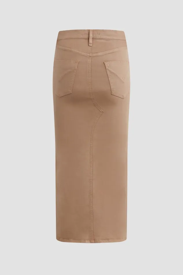 Skirts Women Hudson Jeans Reconstructed Skirt Coated Hot Latte Skirts Women Hudson Jeans Reconstructed Skirt Coated Hot Latte