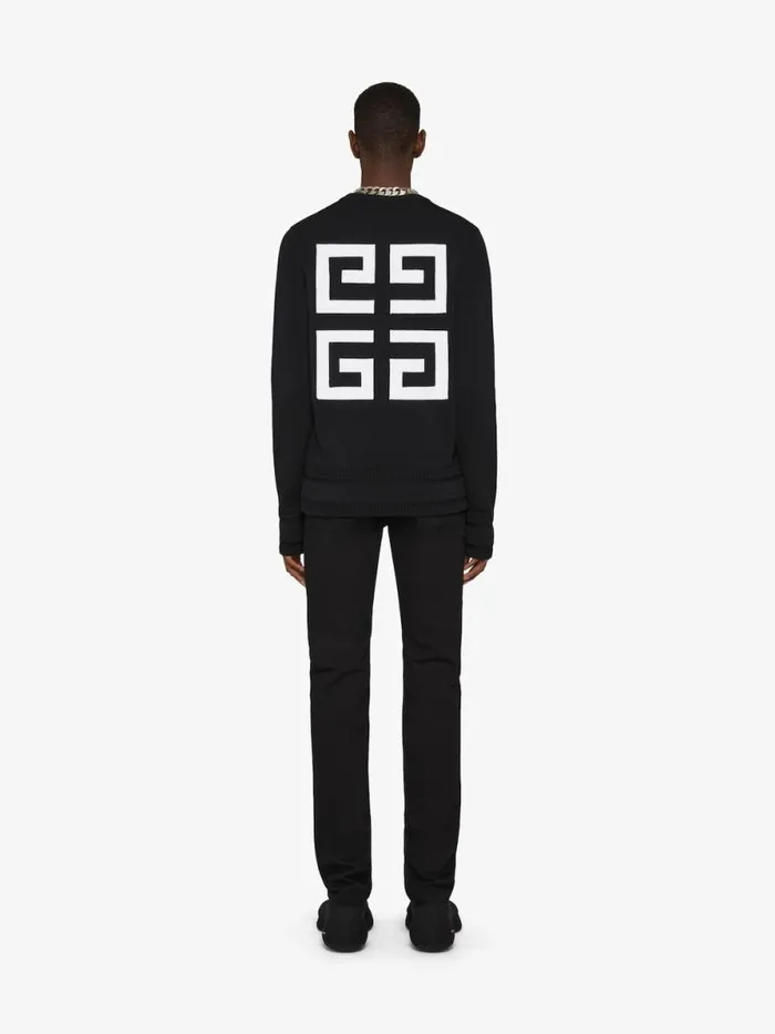 Slim Fit Jeans In Denim Black Men Givenchy Pants and Shorts