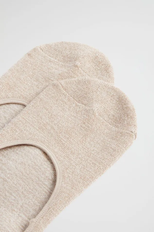 Socks and Tights Woman Seed Heritage No Show Sock Cookie Marle