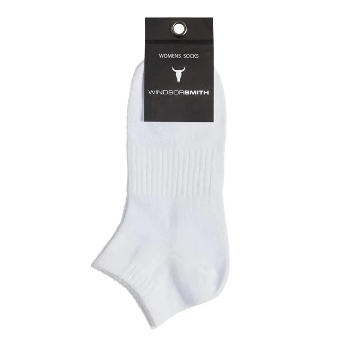 Socks Women Windsor Smith WOMEN039S LOW CUT SOCK WHITE