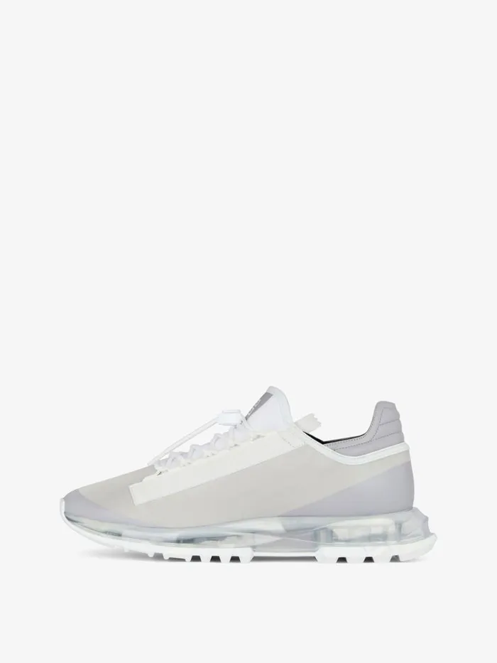 Spectre Sneakers In Synthetic Leather And Fiber Grey Men Givenchy Sneakers