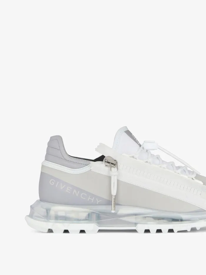 Spectre Sneakers In Synthetic Leather And Fiber Grey Men Givenchy Sneakers
