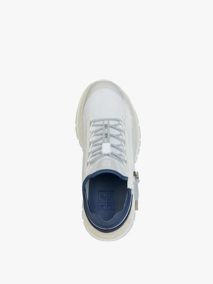 Spectre Sneakers In Synthetic Leather And Suede Whitenavy Men Givenchy Sneakers