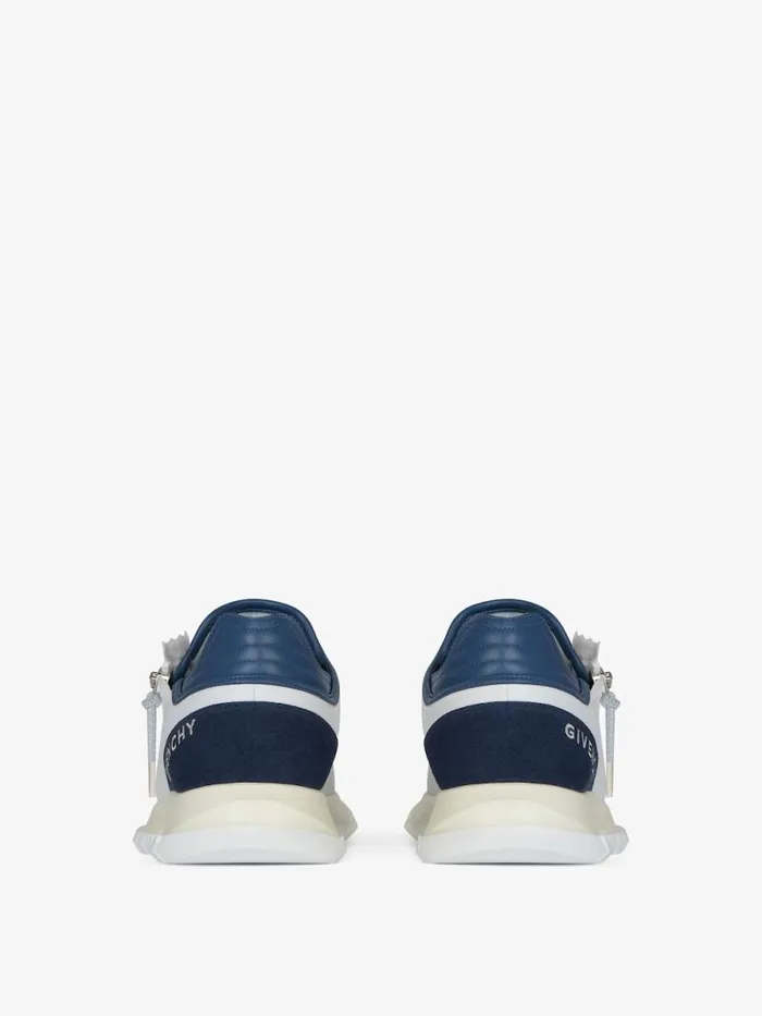 Spectre Sneakers In Synthetic Leather And Suede Whitenavy Men Givenchy Sneakers