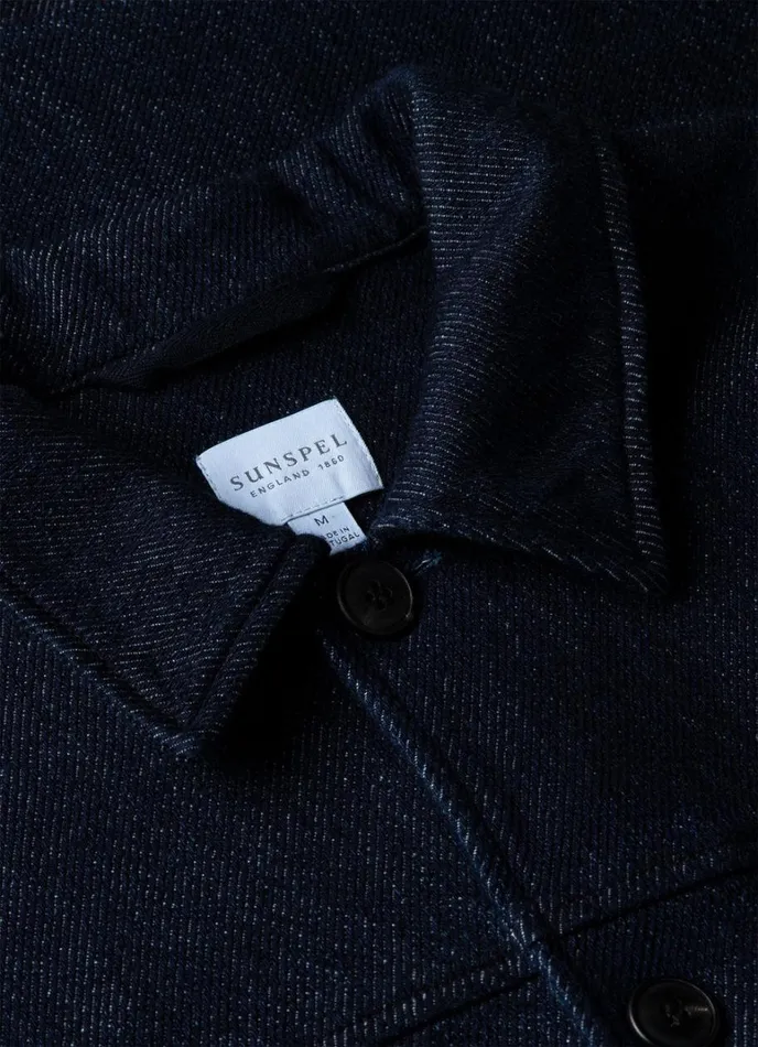 SUNSPEL Jackets and Coats Denim Chore Jacket In Selvedge Denim 8211 Men