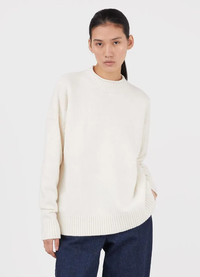 SUNSPEL Knitwear Fisherman Jumper Ecru 8211 Women