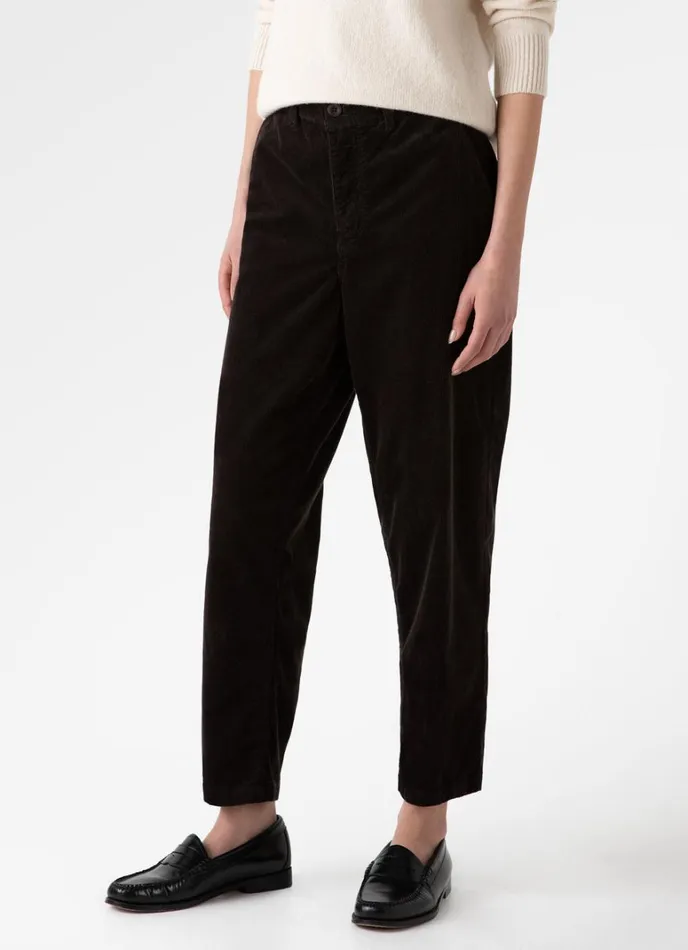SUNSPEL Pants Corduroy Trouser Coffee 8211 Women