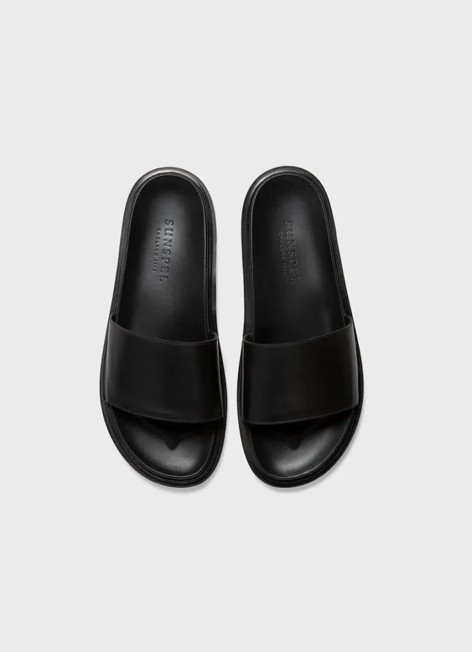 SUNSPEL Shoes Leather Slider 8211 Men