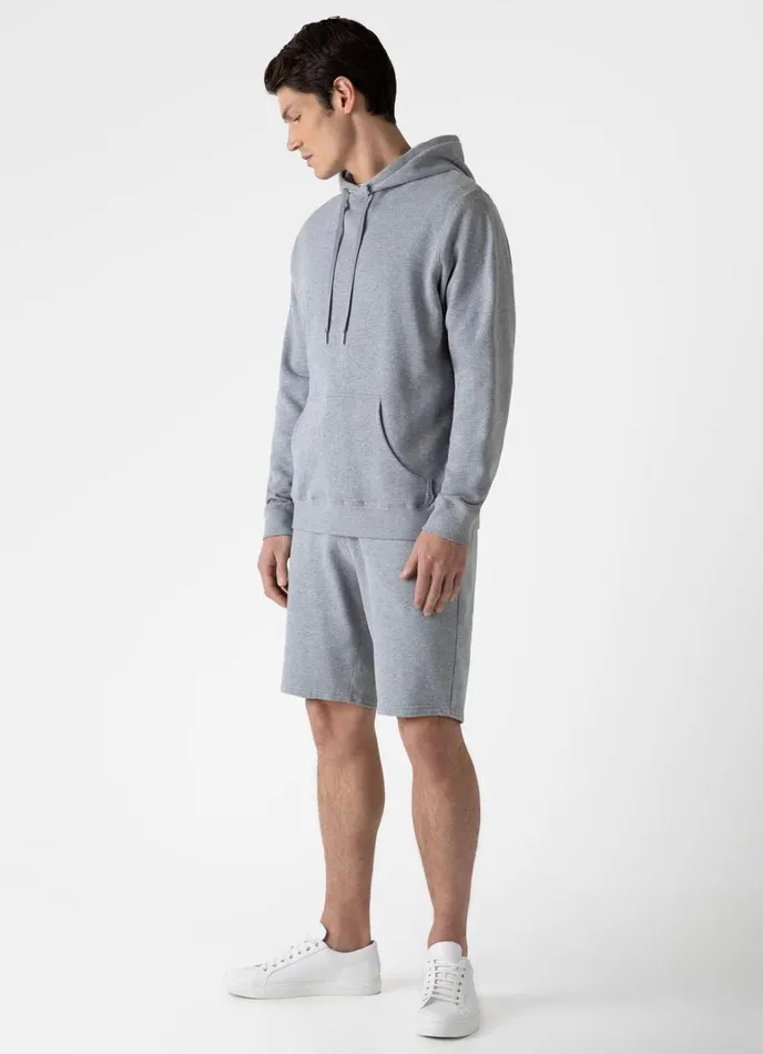 SUNSPEL Shorts Loopback Shorts Grey Melange 8211 Men
