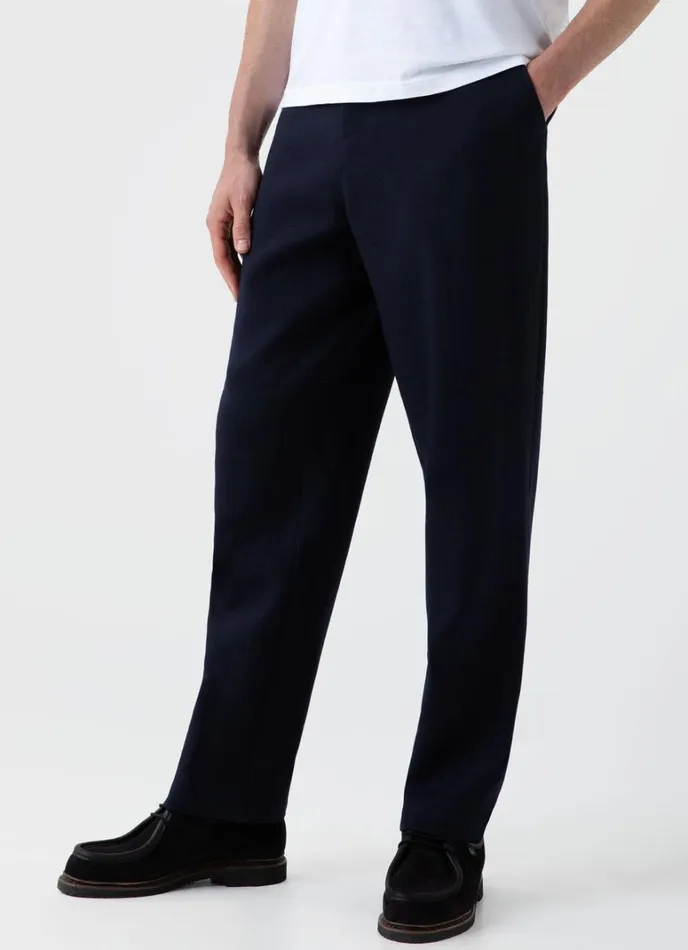 SUNSPEL Suits Wool Twill Chore Trousers 8211 Men
