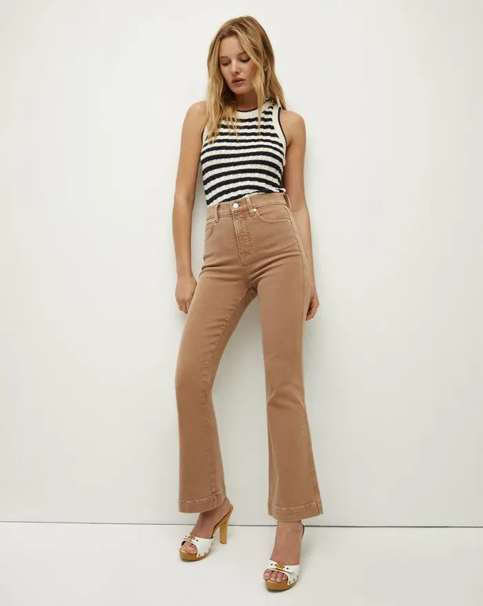 Sweaters Shop Veronica Beard Jerrel Knit Tank Navywhite