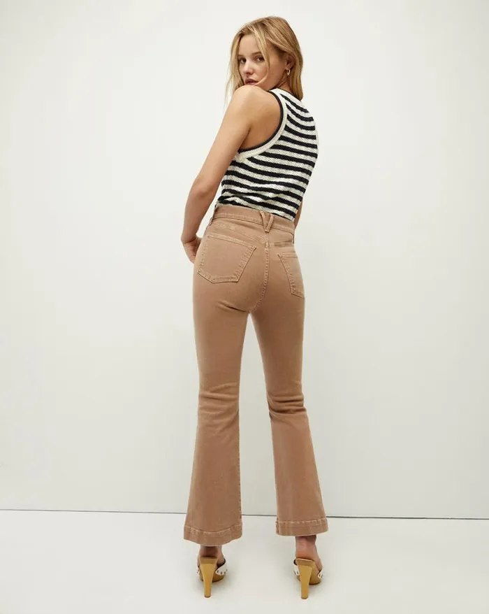 Sweaters Shop Veronica Beard Jerrel Knit Tank Navywhite