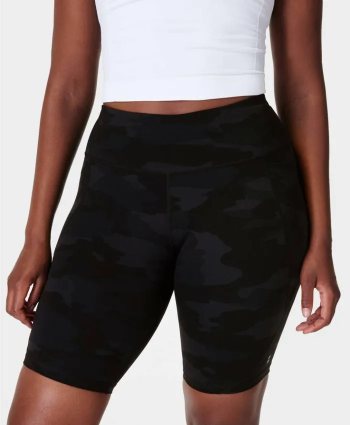 Sweaty Betty Power 9034 Biker Shorts Ultra Black Camo Print Clothing Shorts Skirts Sweaty Betty Power 9034 Biker Shorts Ultra Black Camo Print Clothing Shorts Skirts