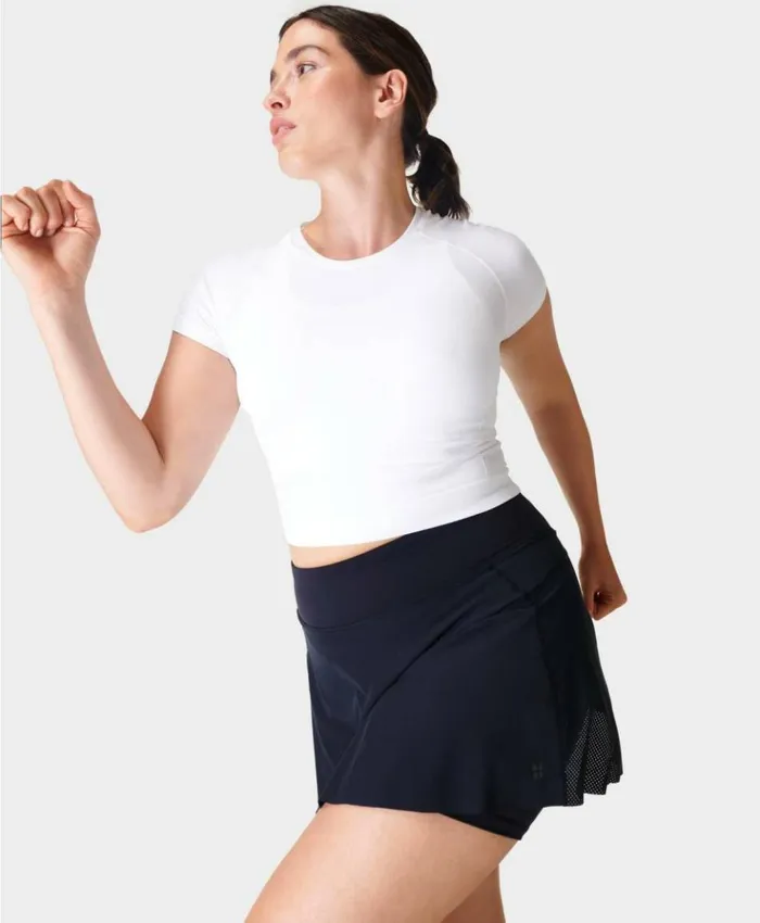 Sweaty Betty Swift Running Skort Black Clothing Shorts Skirts