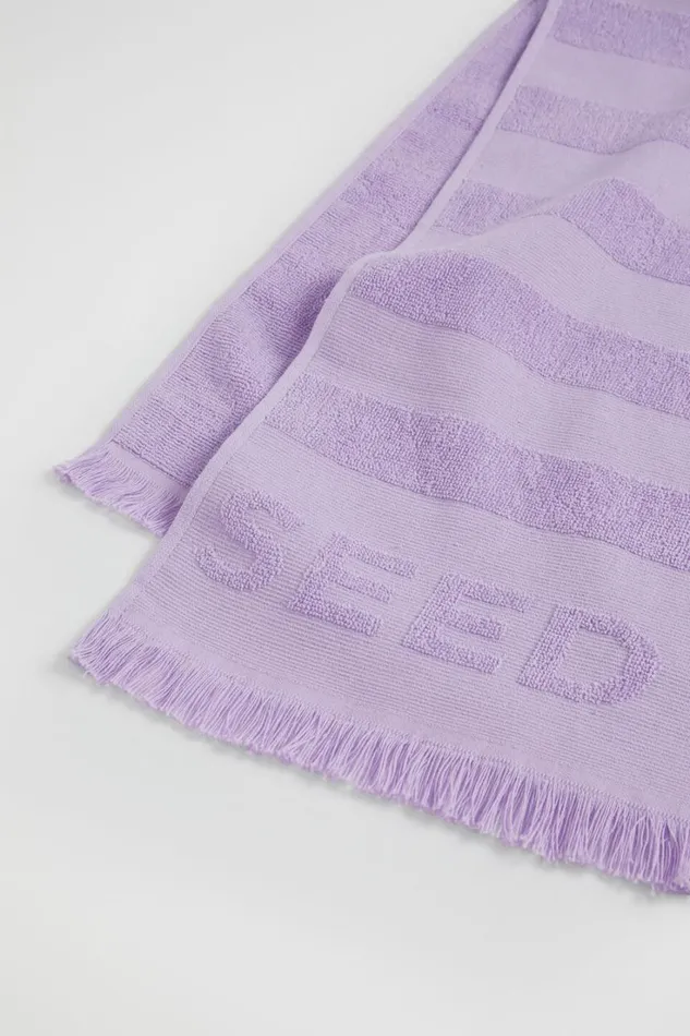 Swimwear GirlBoy Seed Heritage Heritage Terry Poncho Lavender